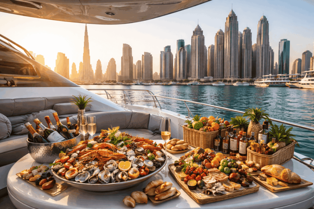 Yacht Food and Beverage