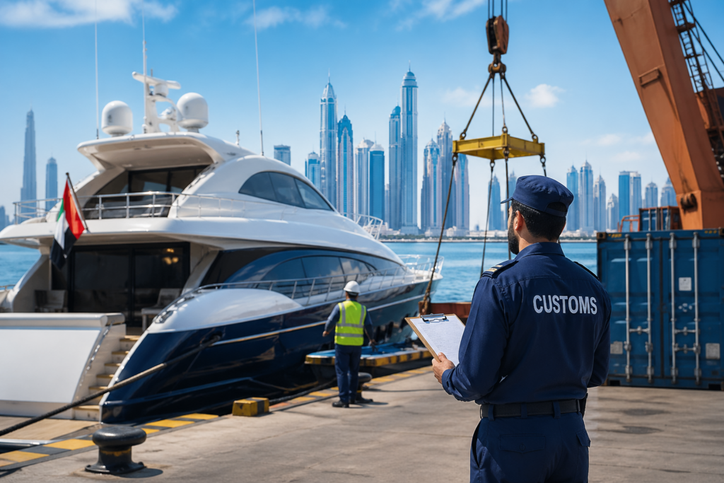 Yacht Import Clearance UAE