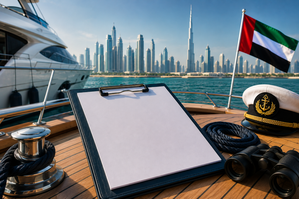 Yacht Arrival Checklist